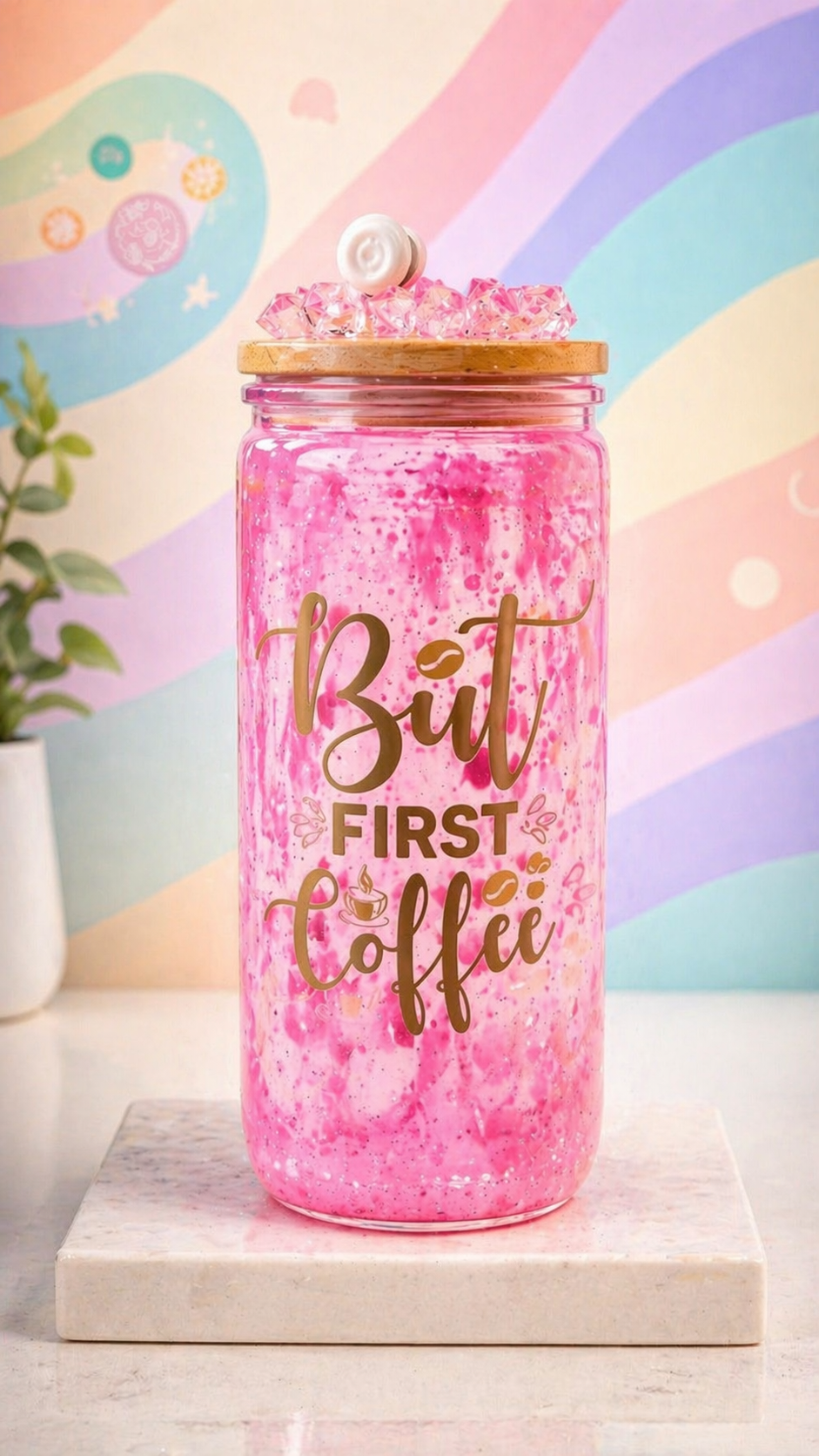 But First Coffee (Lava Effect)