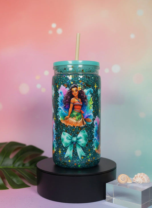 Moana 16oz (Efecto brillo suspendido)